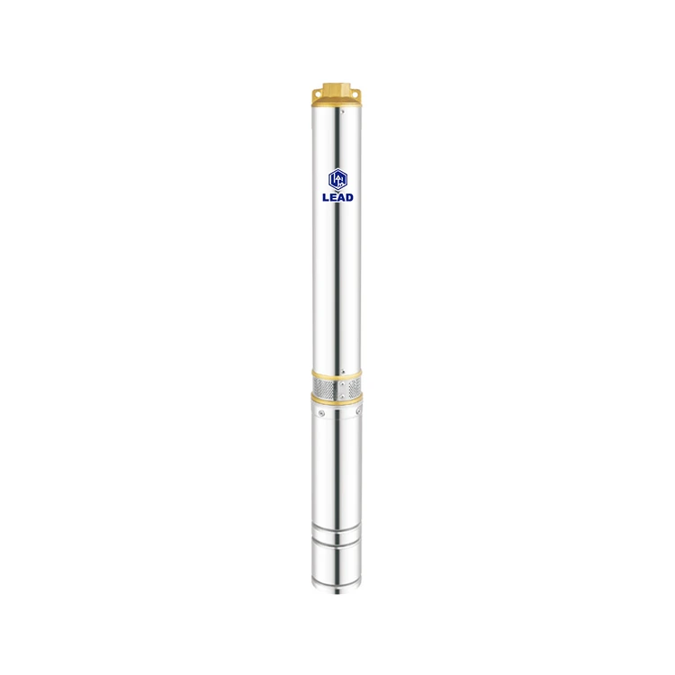 0,75 à 10 ch 1ph 3ph 4 pouces pompe submersible pour bien