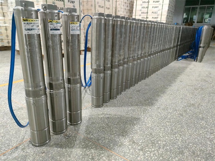 Termine avec succès la production de commande de pompe à eau solaire