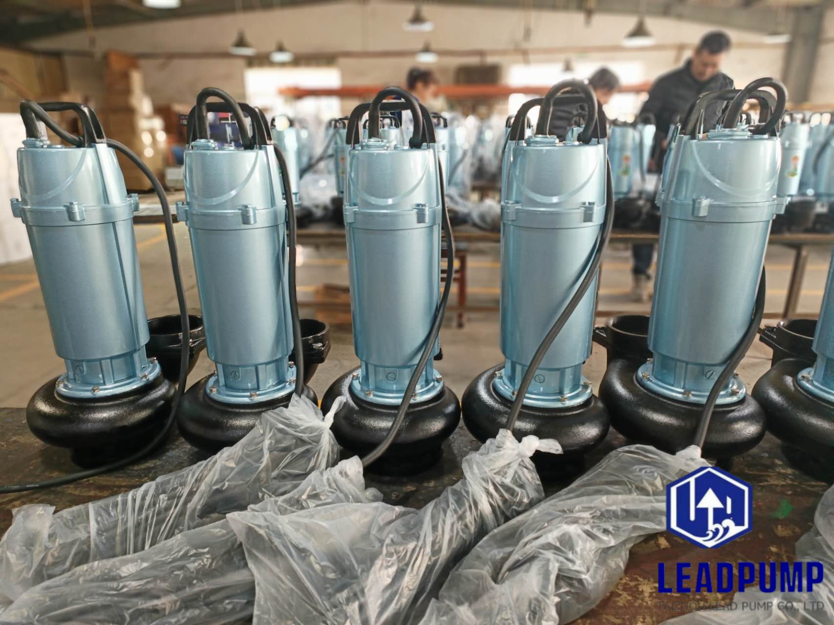 Taizhou Lead Pump CO., Ltd termine la production de nouvelles pompes submersibles pour un client du Moyen-Orient