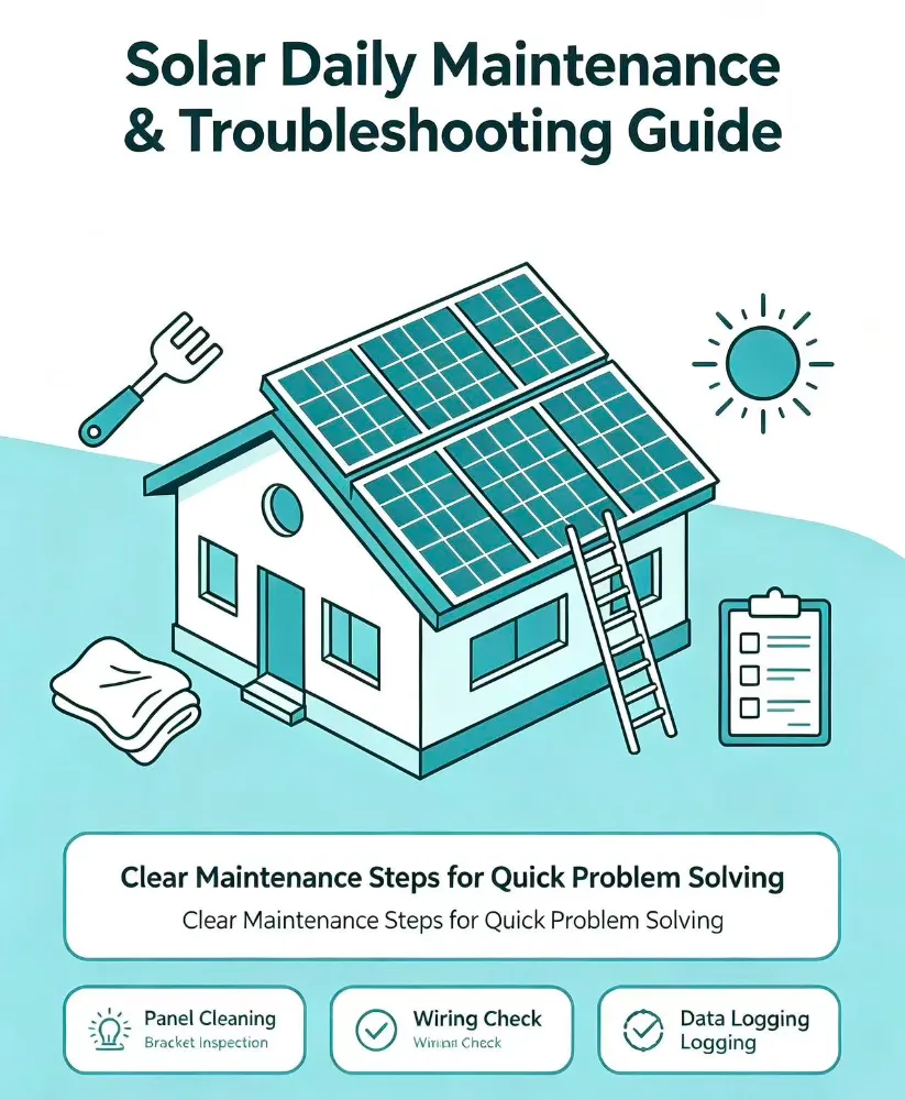 Guide d'entretien et de dépannage des pompes solaires