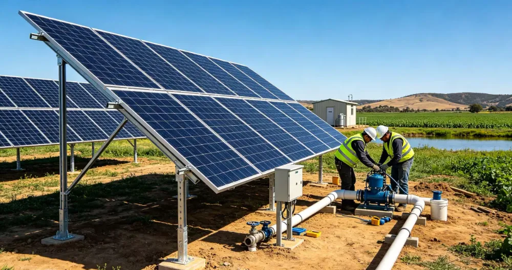 Guide d'installation de la pompe à eau solaire : configuration et mise en service étape par étape (2026)