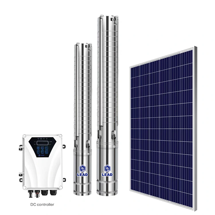 Pompe submersible à énergie solaire de 3 pouces